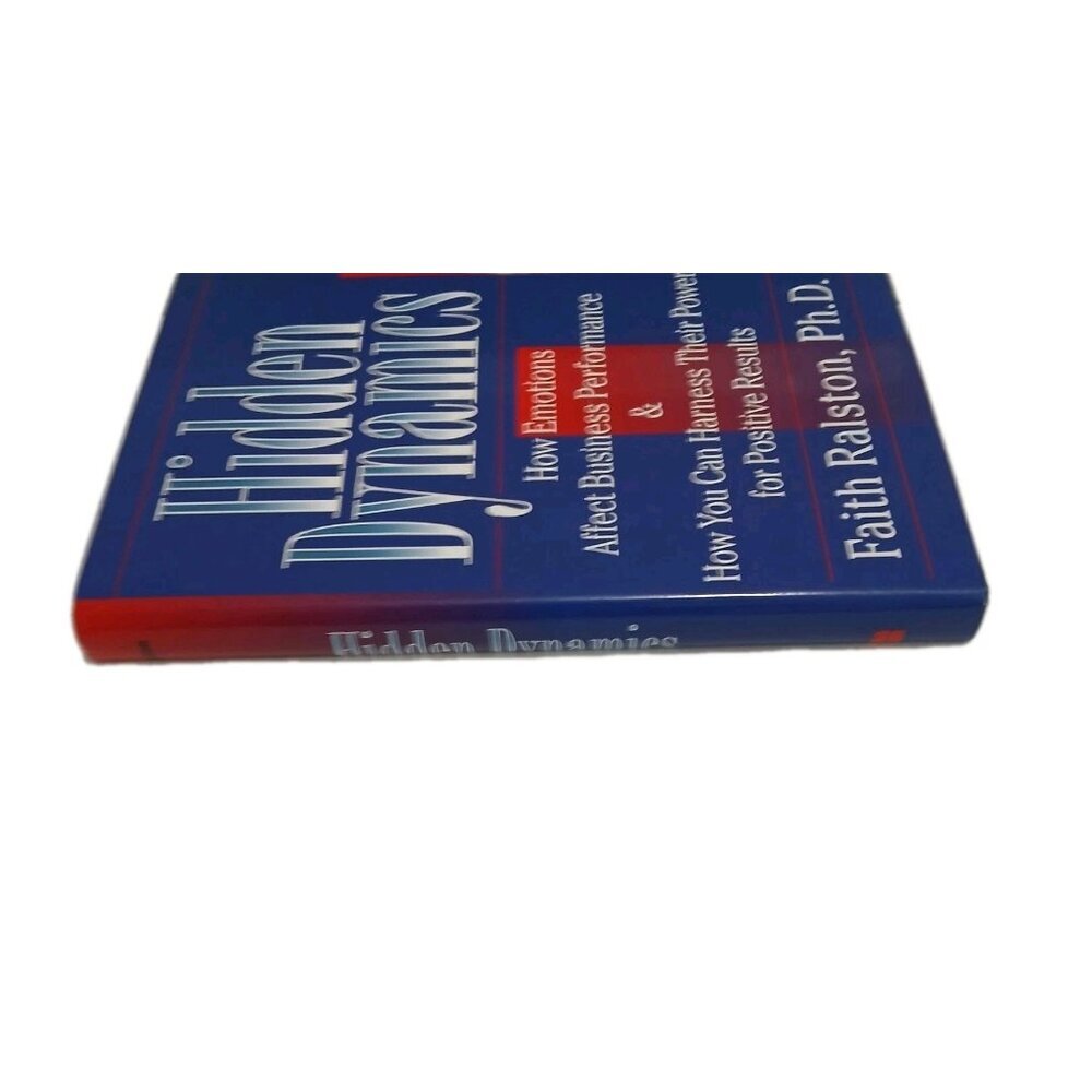 Hidden Dynamics – Faith Ralston Ph.D. – Hardcover – Business Psychology - Picture 3 of 5